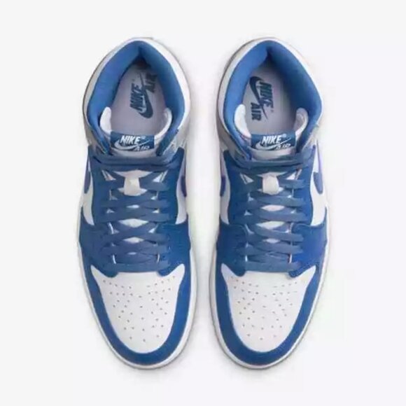 Nike Air Jordan 1 Retro High OG Mens Casual Shoe Blue White DZ5485-410 NEW Multi - Picture 3 of 6